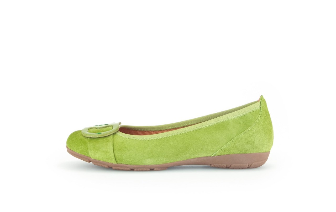 GABOR Ballerinas grün Gabor Fashion sportliche Ballerinas 44.1