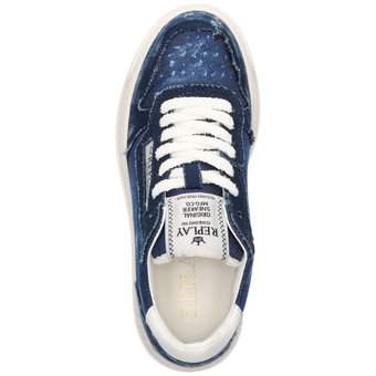 Replay Reload W Denim Sneaker in blau