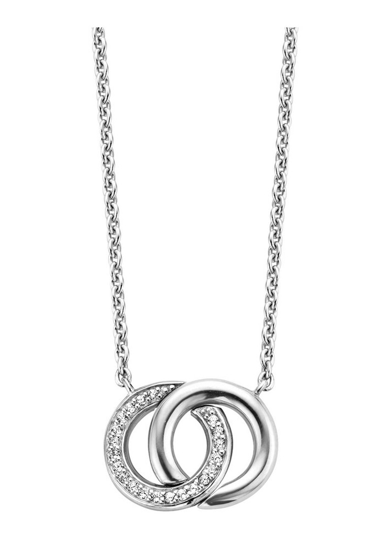 TI SENTO - Milano Silver necklace with cubic zirconia 3822ZI