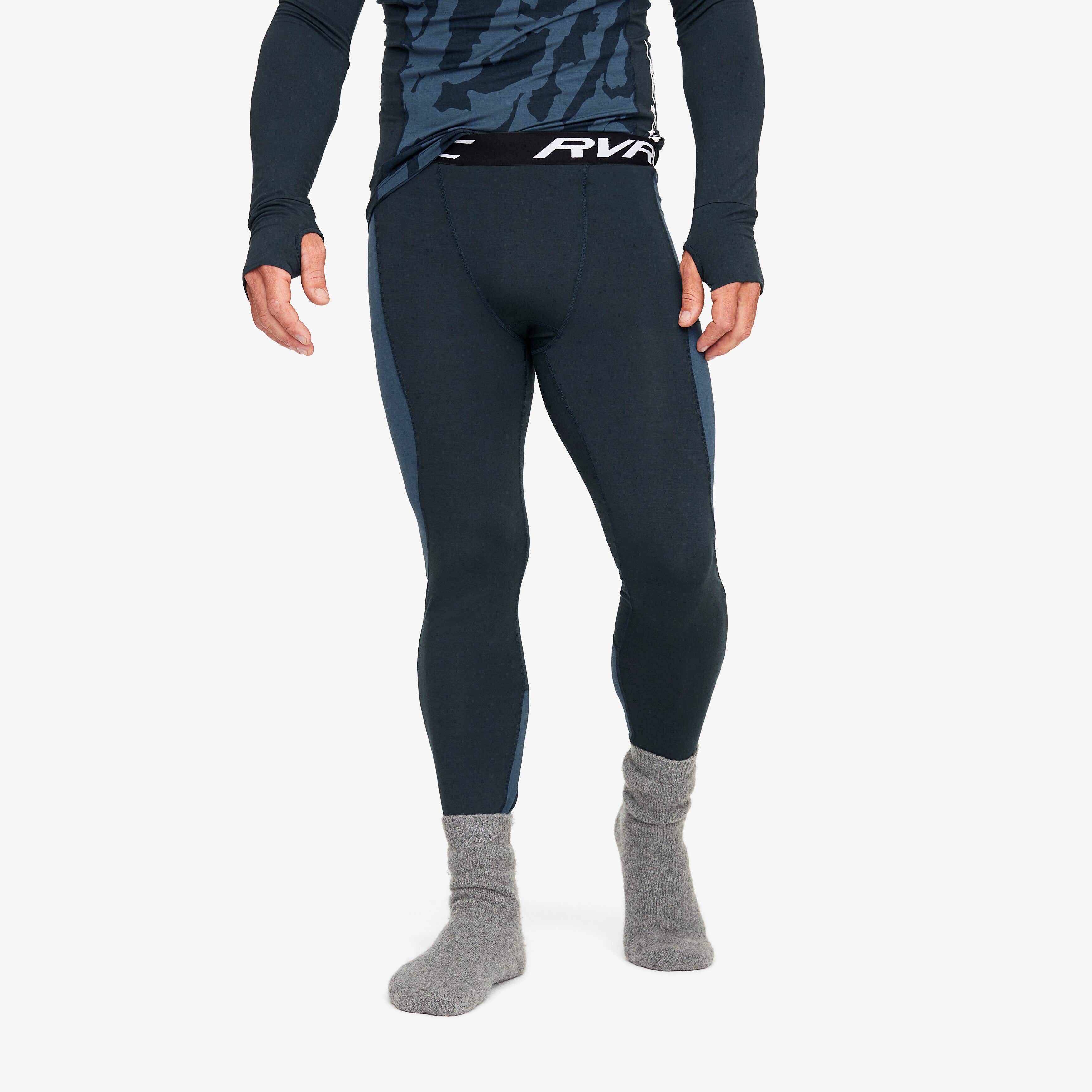 Bambooskin Base Layer Set Homme Blueberry