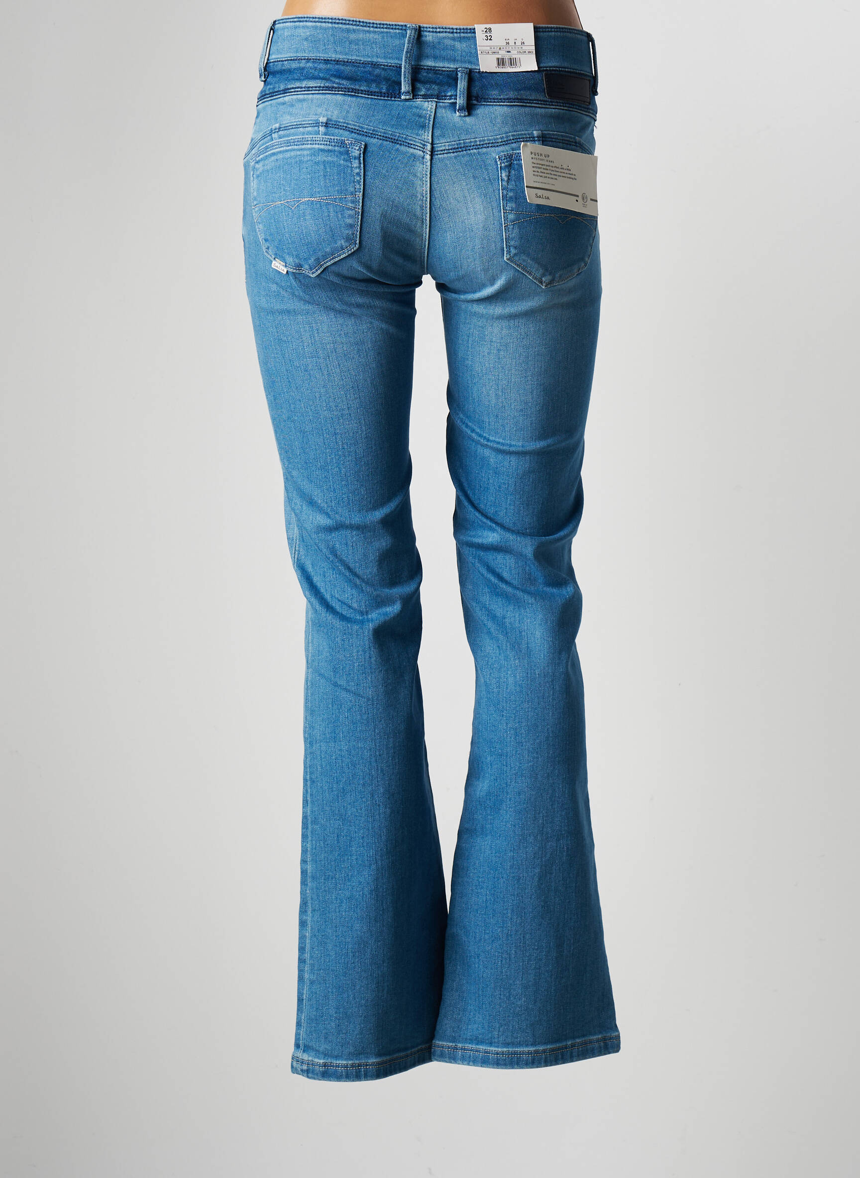 Salsa Jeans Bootcut Femme couleur bleu