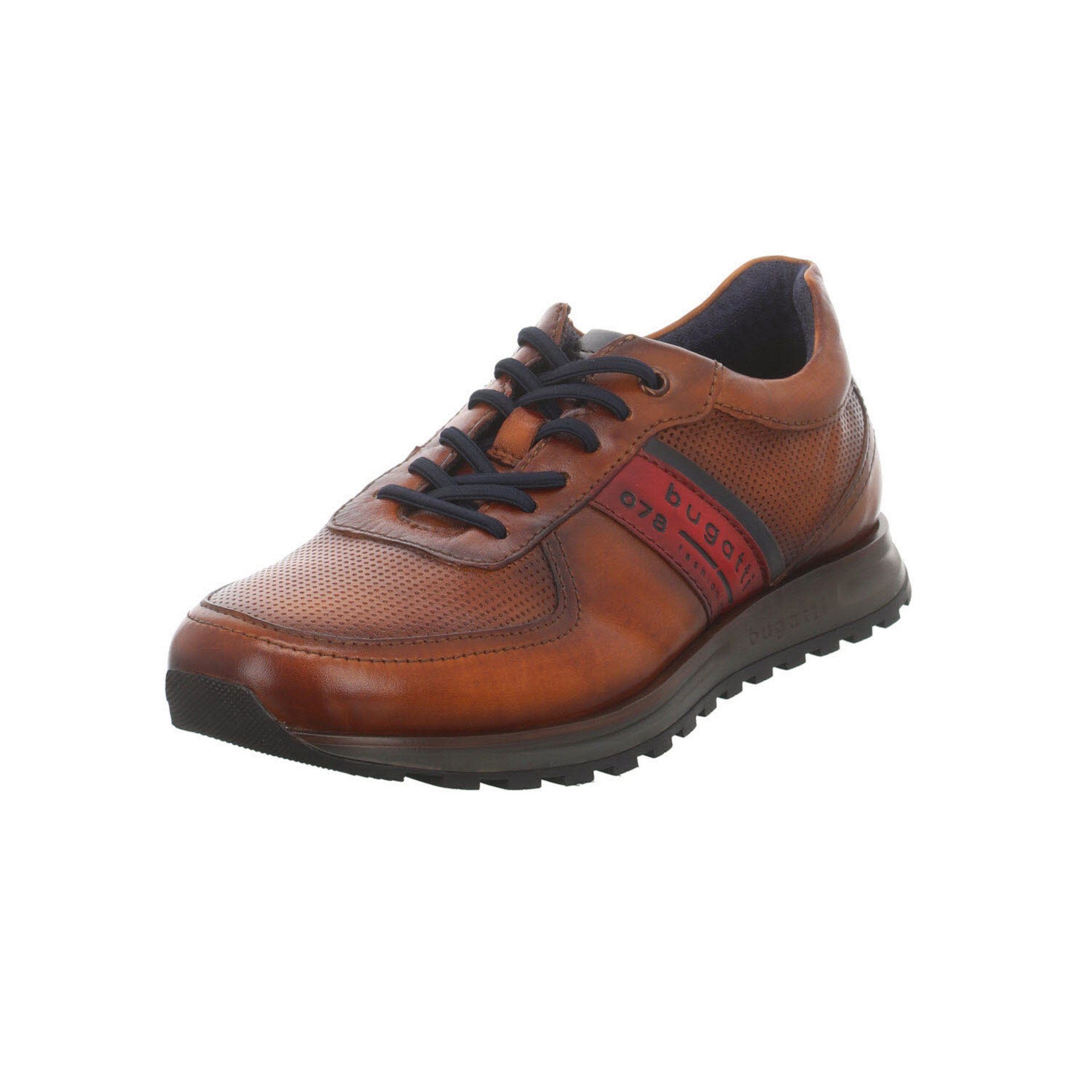bugatti Herren Schnürhalbschuhe Sneaker Schnürschuh Glattleder