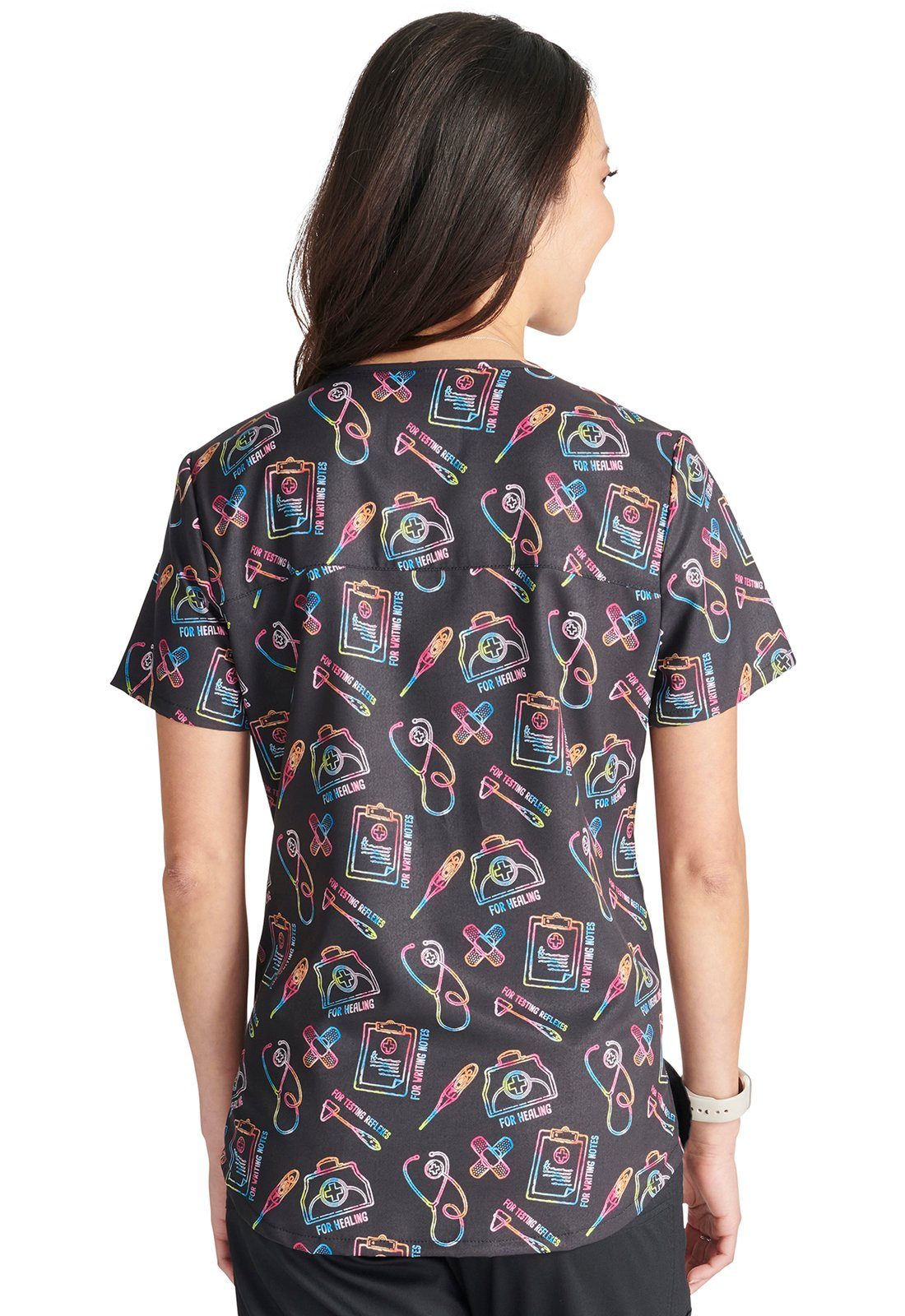 Cherokee Funktionsbluse Bunt bedruckter Damen Kasack 
