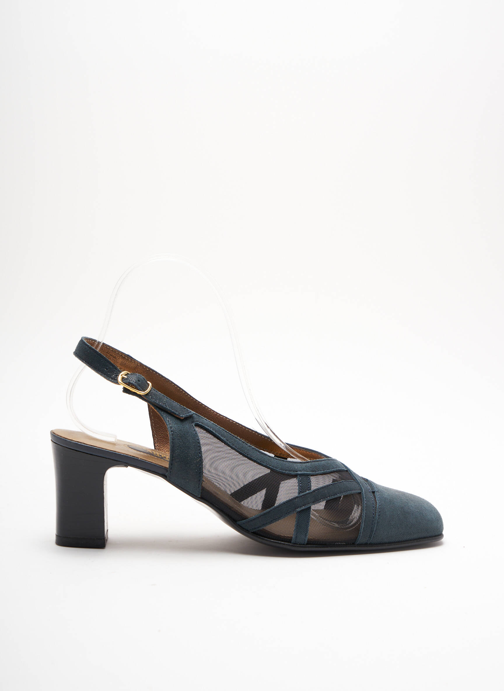Ombelle Sandales Nu Pieds Femme couleur bleu
