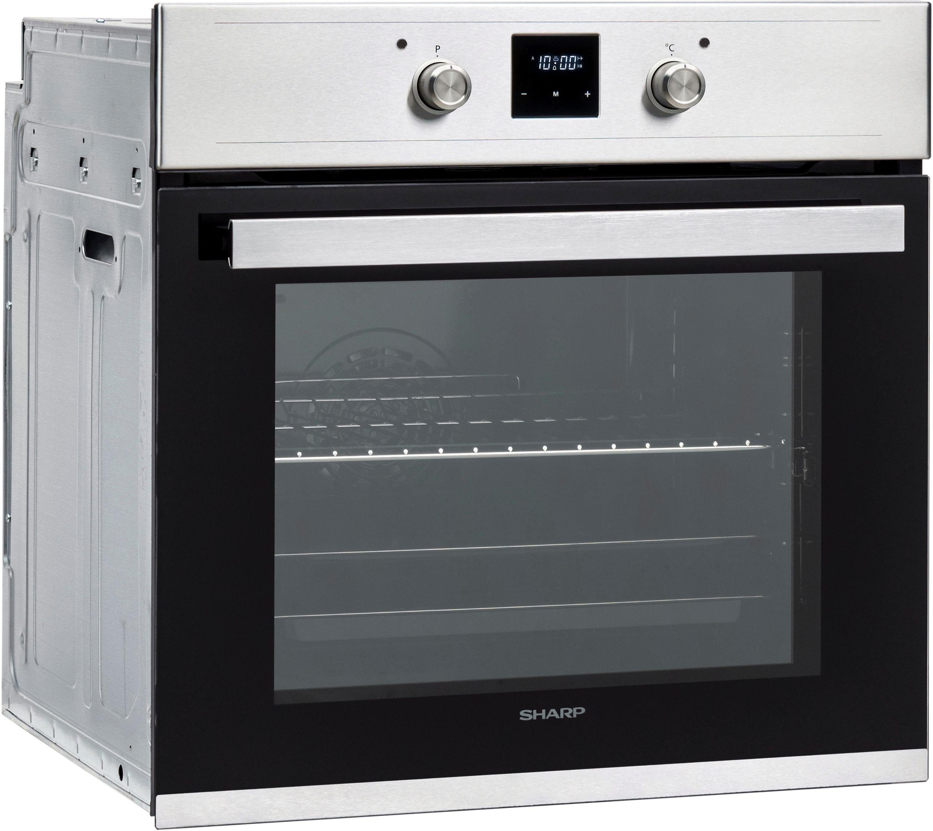 Sharp Einbaubackofen K-60D19IM1-EU, mit Vollauszug