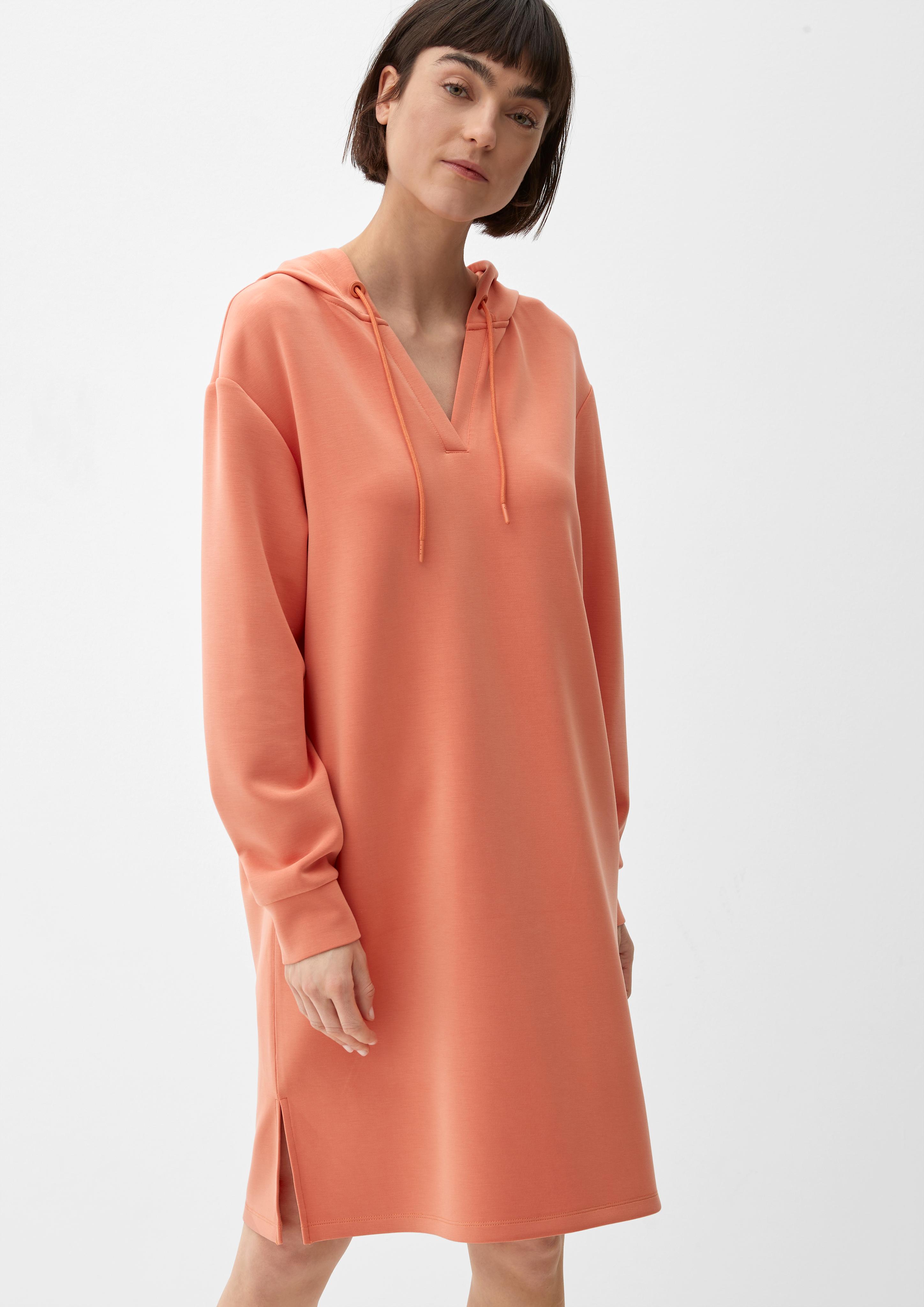 Langarmkleid mit Kapuze  2129784-2711