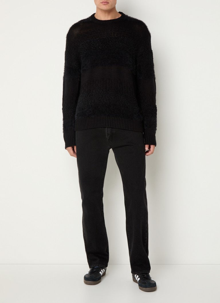 Sweter z grubej dzianiny o teksturze Obey Charles