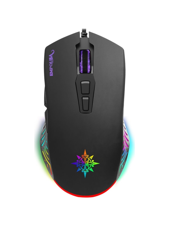 Inca Inca-IMG-309 Empouse RGB Licht Makro Tasten Professional Gaming Maus in schwarz günstig kaufen onesize