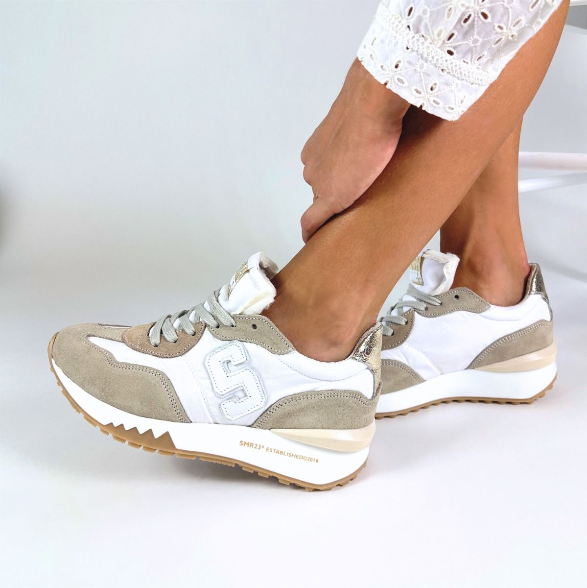 Semerdjian  MATCH - Beige Blanc