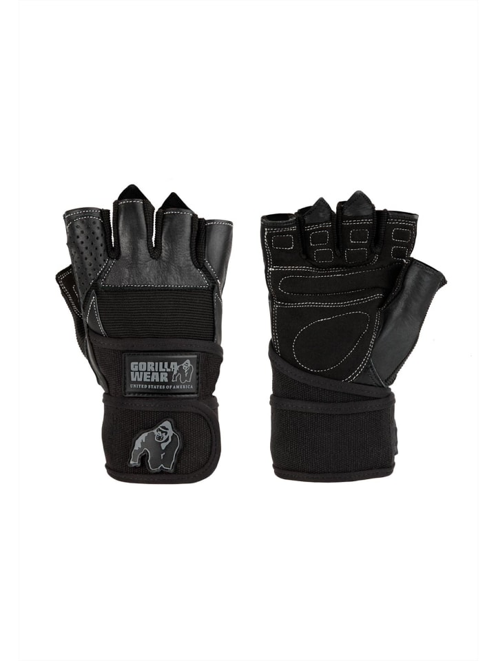 Gorilla Wear Wrist Wrap Gloves - Dallas - Schwarz günstig kaufen