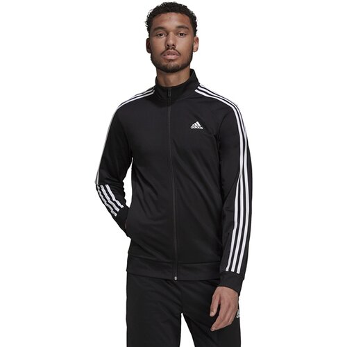 HERREN SWEATSHIRT PRIMEGREEN ESSENTIALS WARM-UP 3-STREIFEN