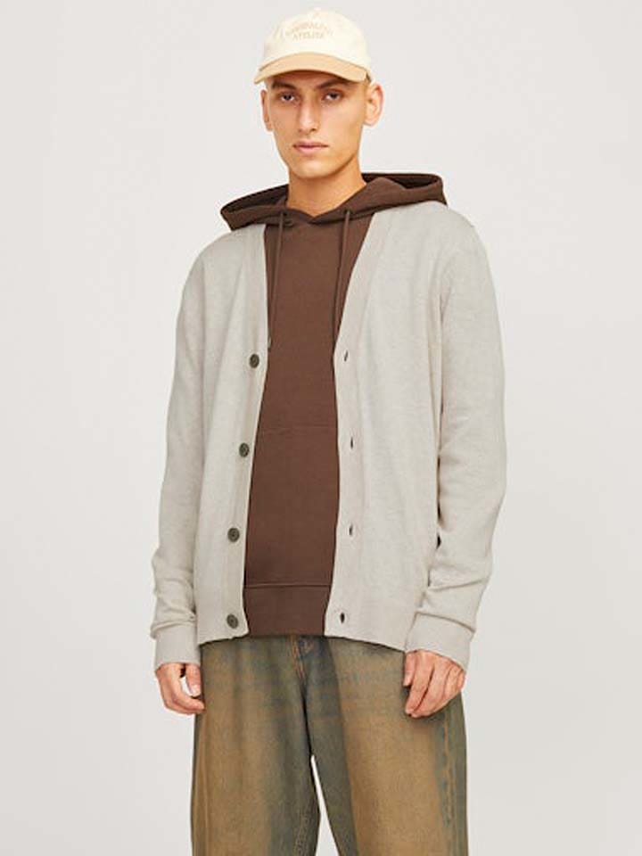 Jack & Jones Cardigan in Beige günstig kaufen