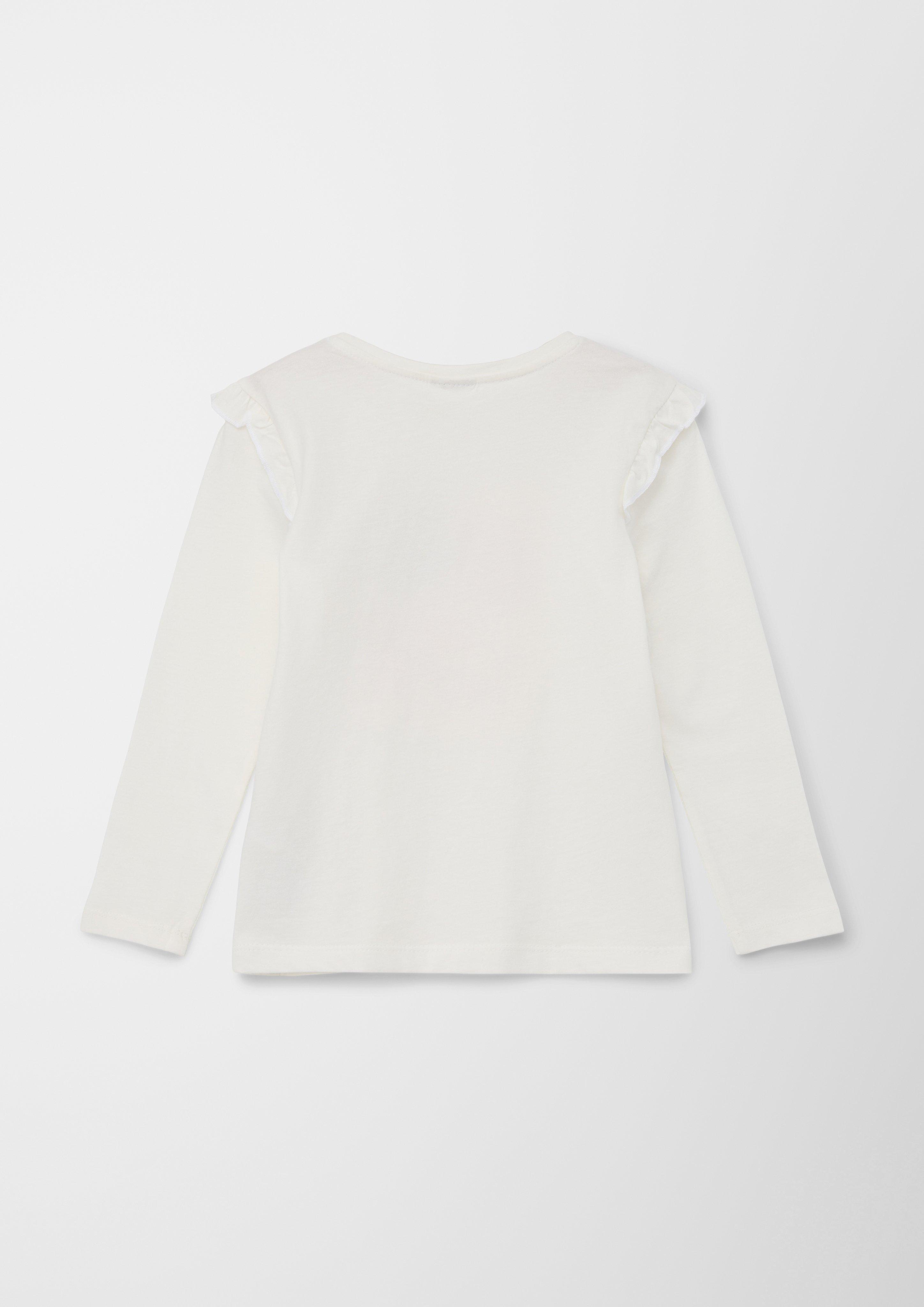 Longsleeve mit Rüschen  2127418-0210