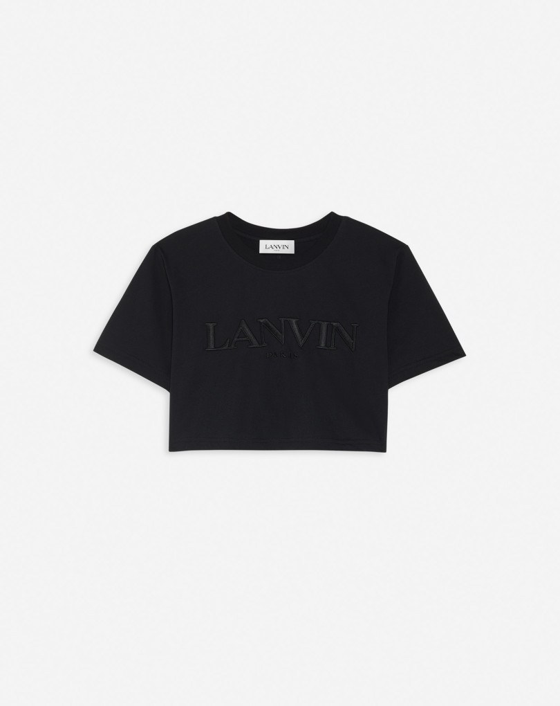 TEE-SHIRT COURT LANVIN PARIS BRODE