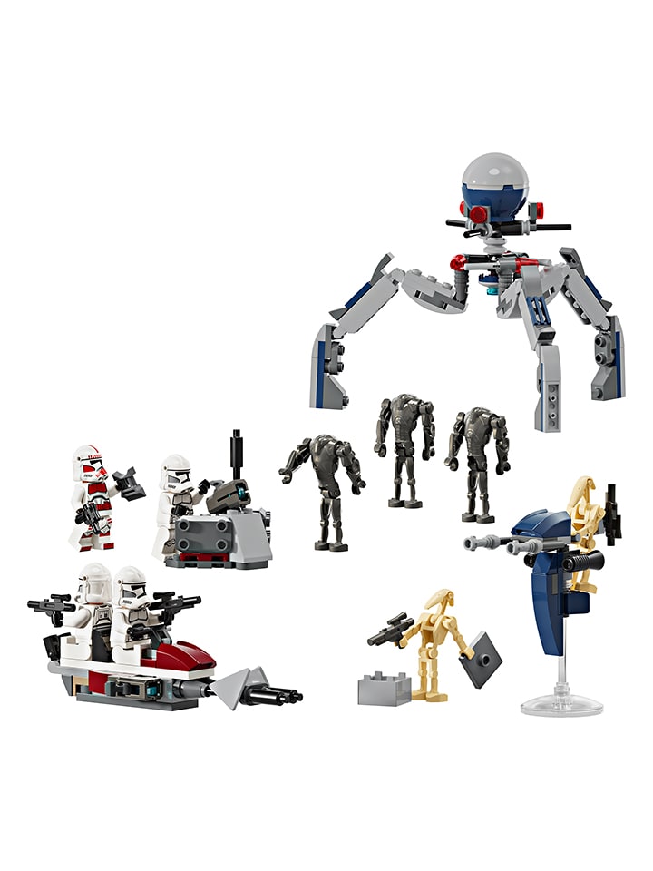 LEGO LEGO® Star Wars™: Clone Trooper™ & Battle Droid™ Battle -ab 7 Jahren günstig kaufen onesize