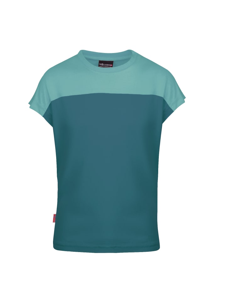 Trollkids Funktionsshirt Bergen in teal günstig kaufen