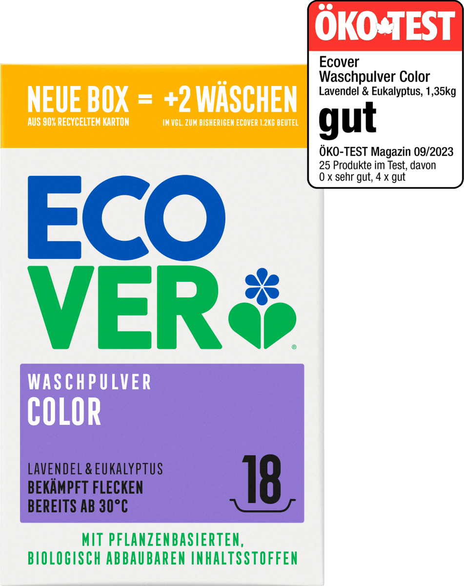 Colorwaschmittel Pulver, 18 Wl