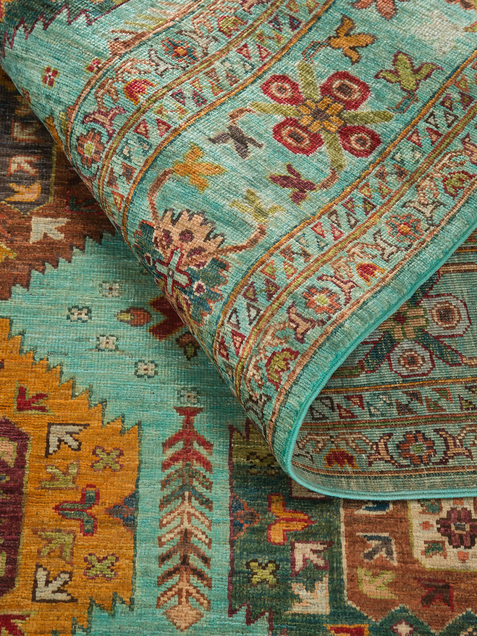 Kazak Ghazni ca. 208 x 303 cm, Unikat / Einzelstück