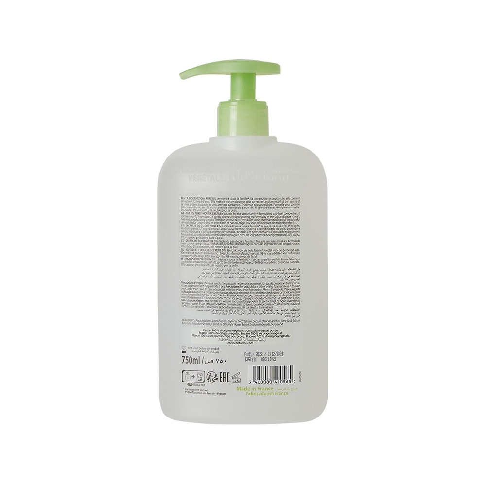 corine de farme Douche 0% Pure Gel Douche