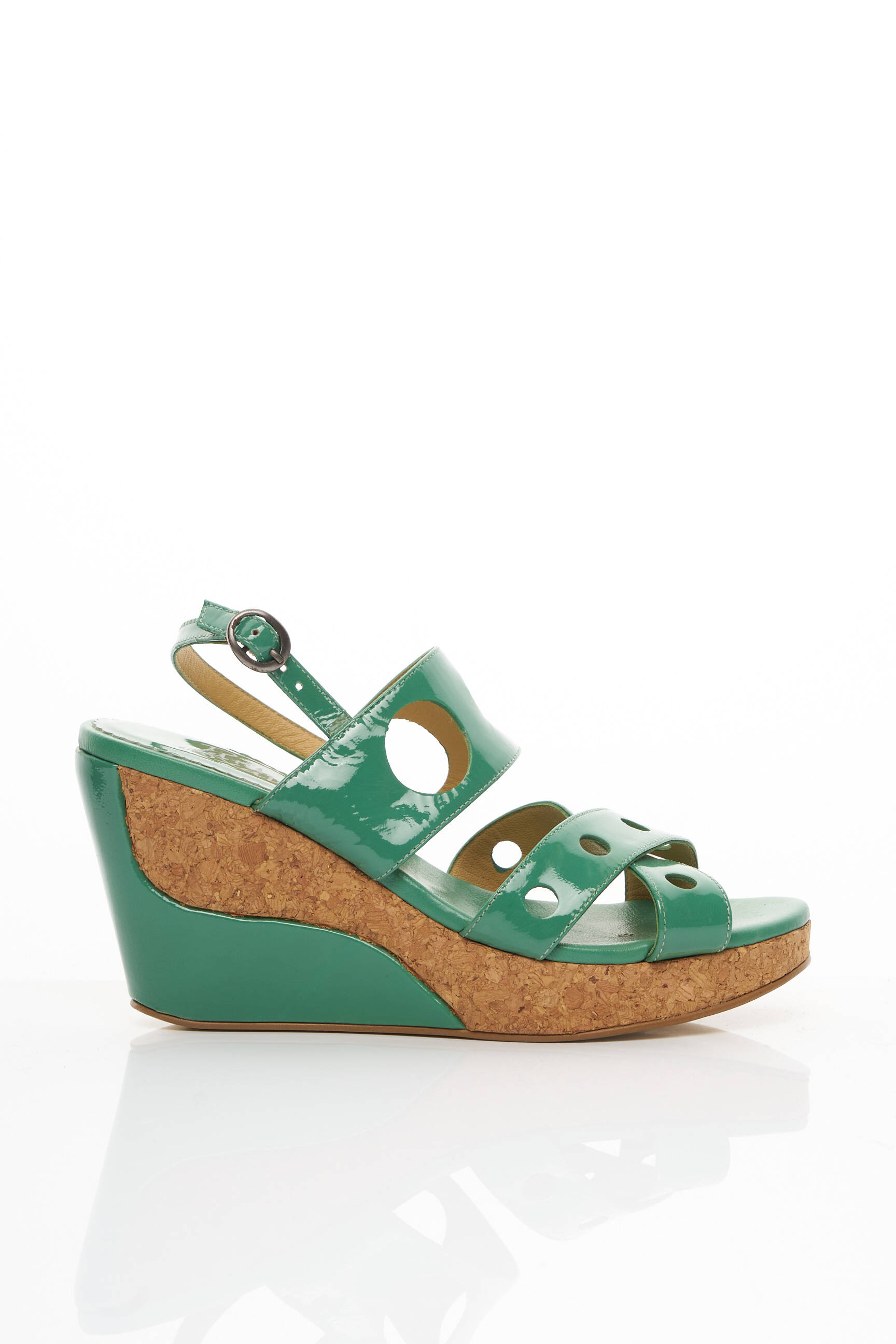 Paradoxale Sandales Nu Pieds Femme couleur vert