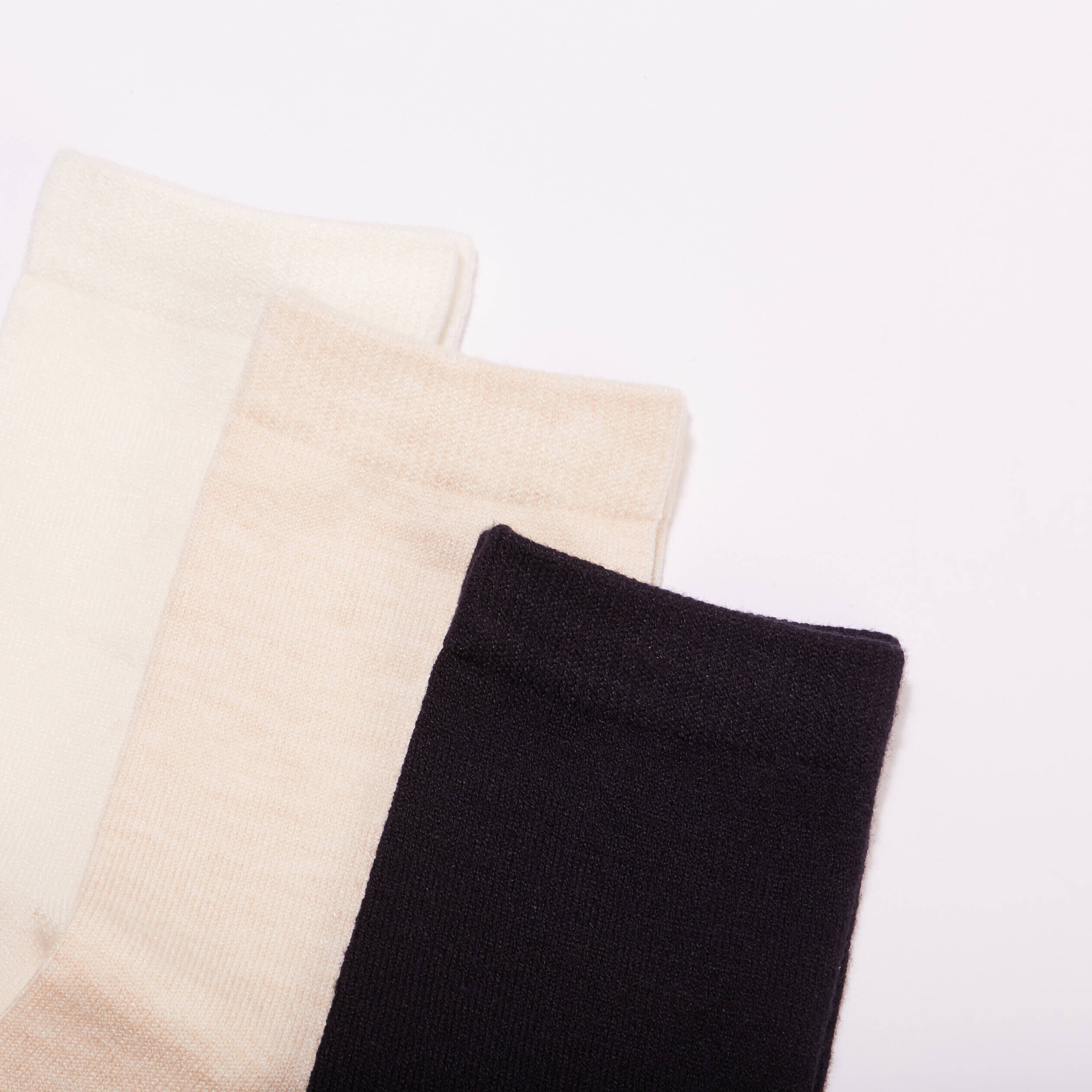 Lot 3 paires chaussettes noir femme | Cache Cache