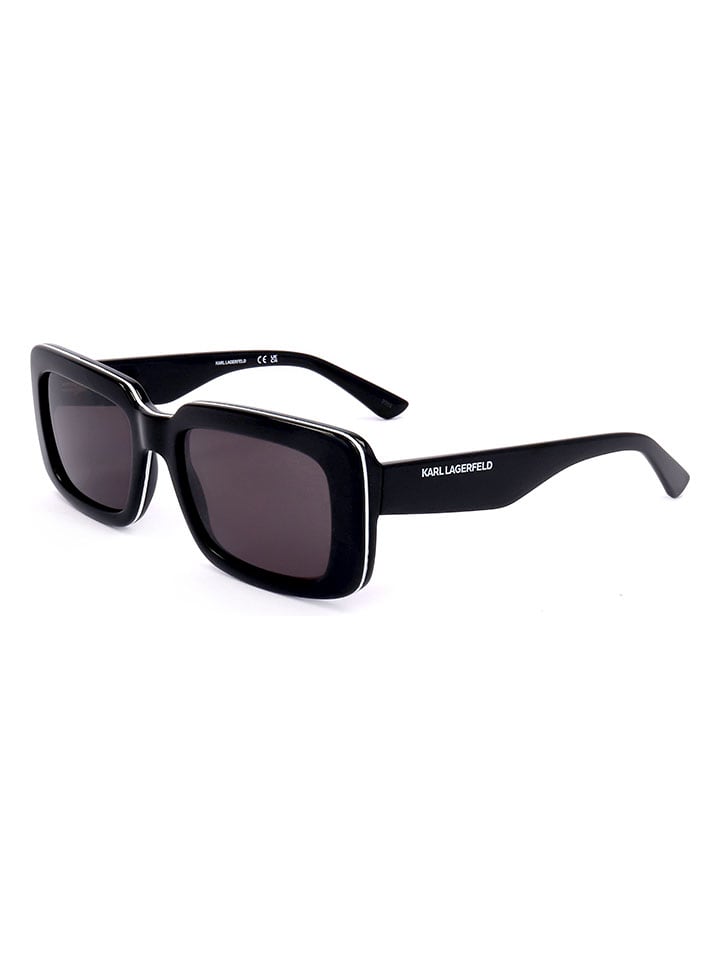 Karl Lagerfeld Unisex-Sonnenbrille in Schwarz günstig kaufen 54