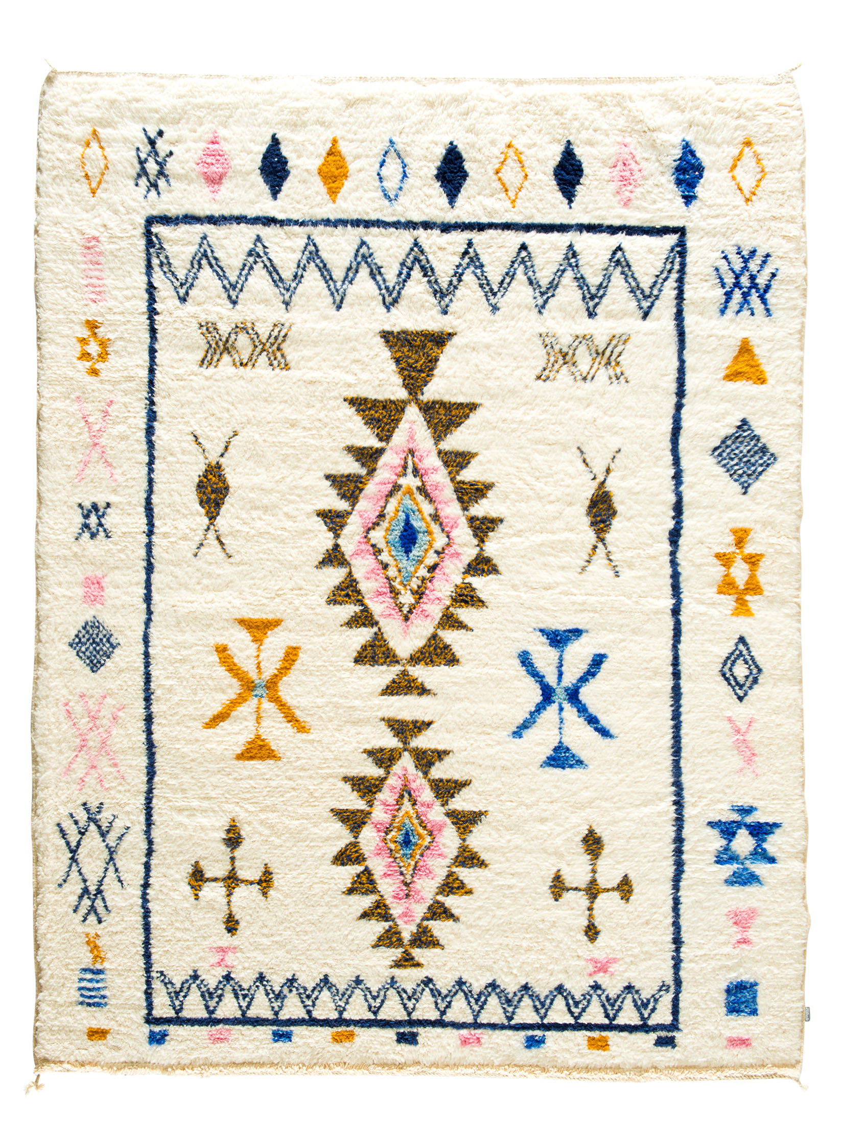 Azilal ca. 196 x 255 cm, Unikat / Einzelstück