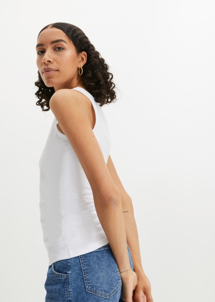 Stretch Tanktop, (2er Pack)