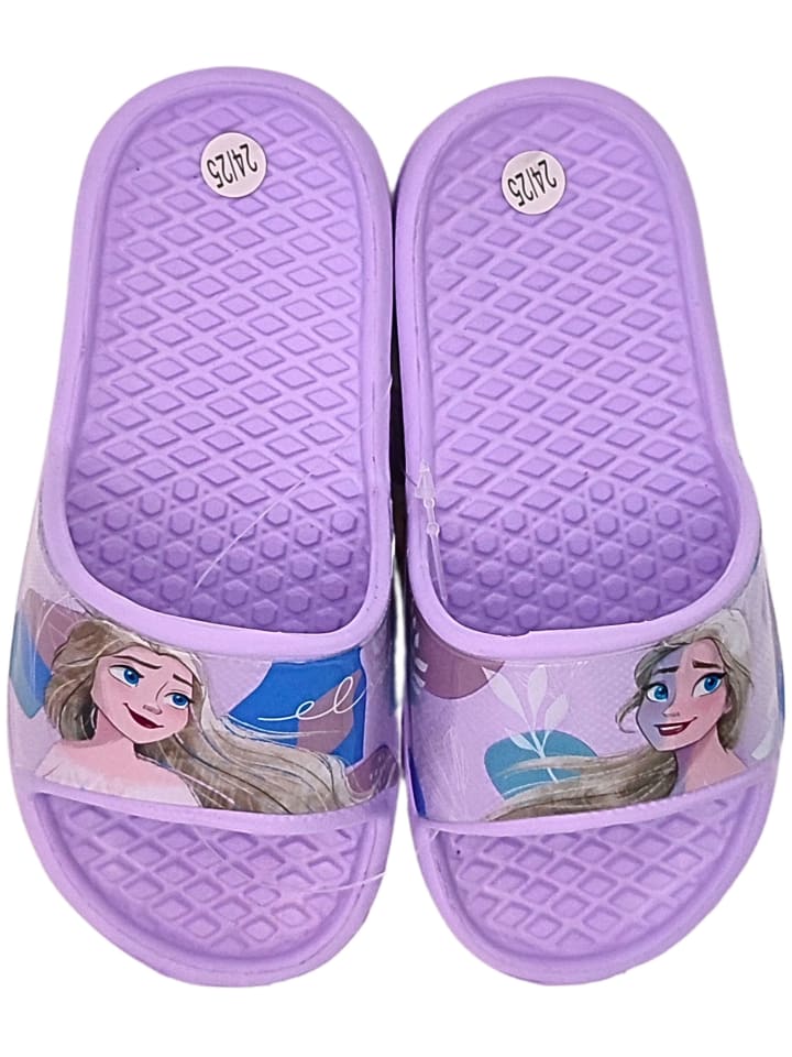 Disney Frozen Badelatschen Frozen Elsa in Lila günstig kaufen