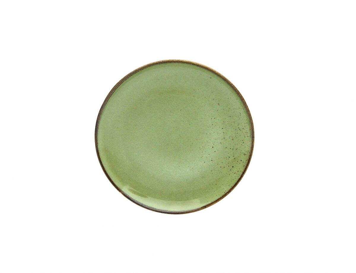 CreaTable Dessertteller Nature Collection Green 21 cm