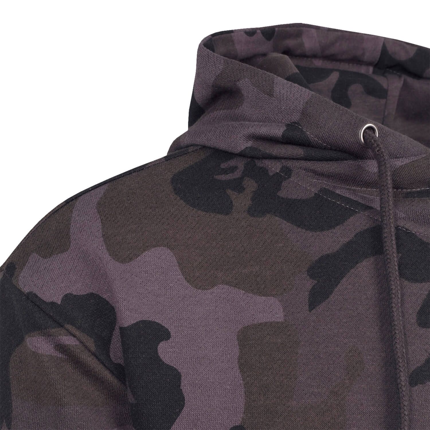 Kapuzenpullover High Neck Camo Hoody