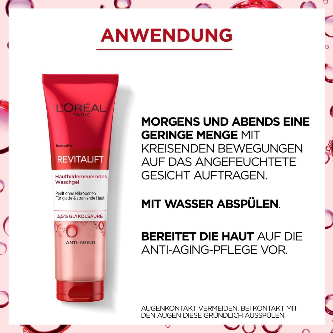 Hautbilderneuerndes Waschgel mit 3.5% Glykolsäure