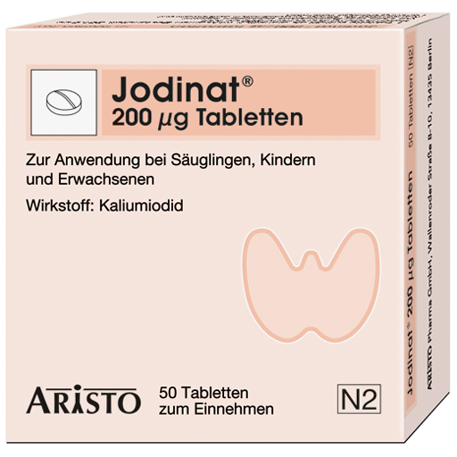 JODINAT 200 µg Tabletten  50 St  Tabletten