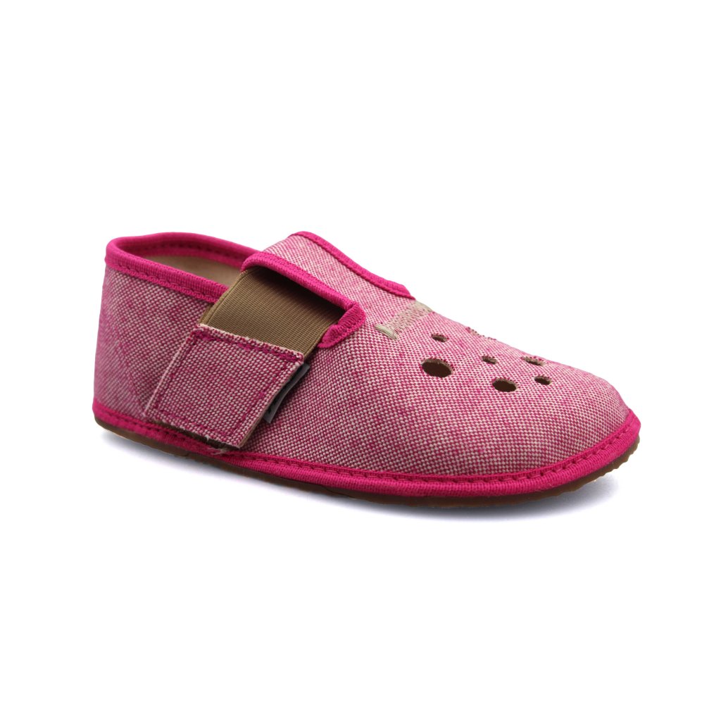 Pegres BF03 Rosa Barfußhauschuhe