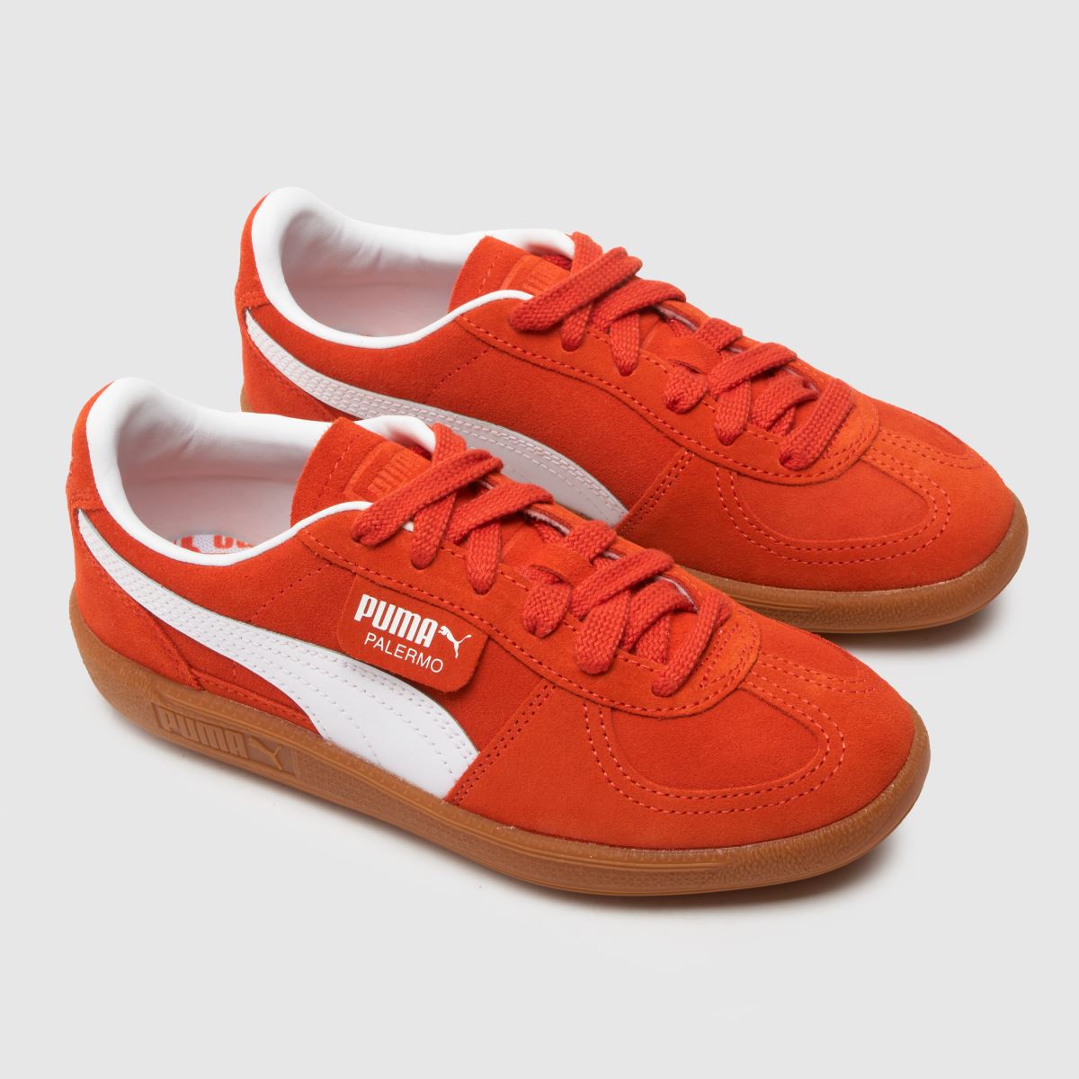 PUMA röda Palermo Pojkar Ungdomsskor