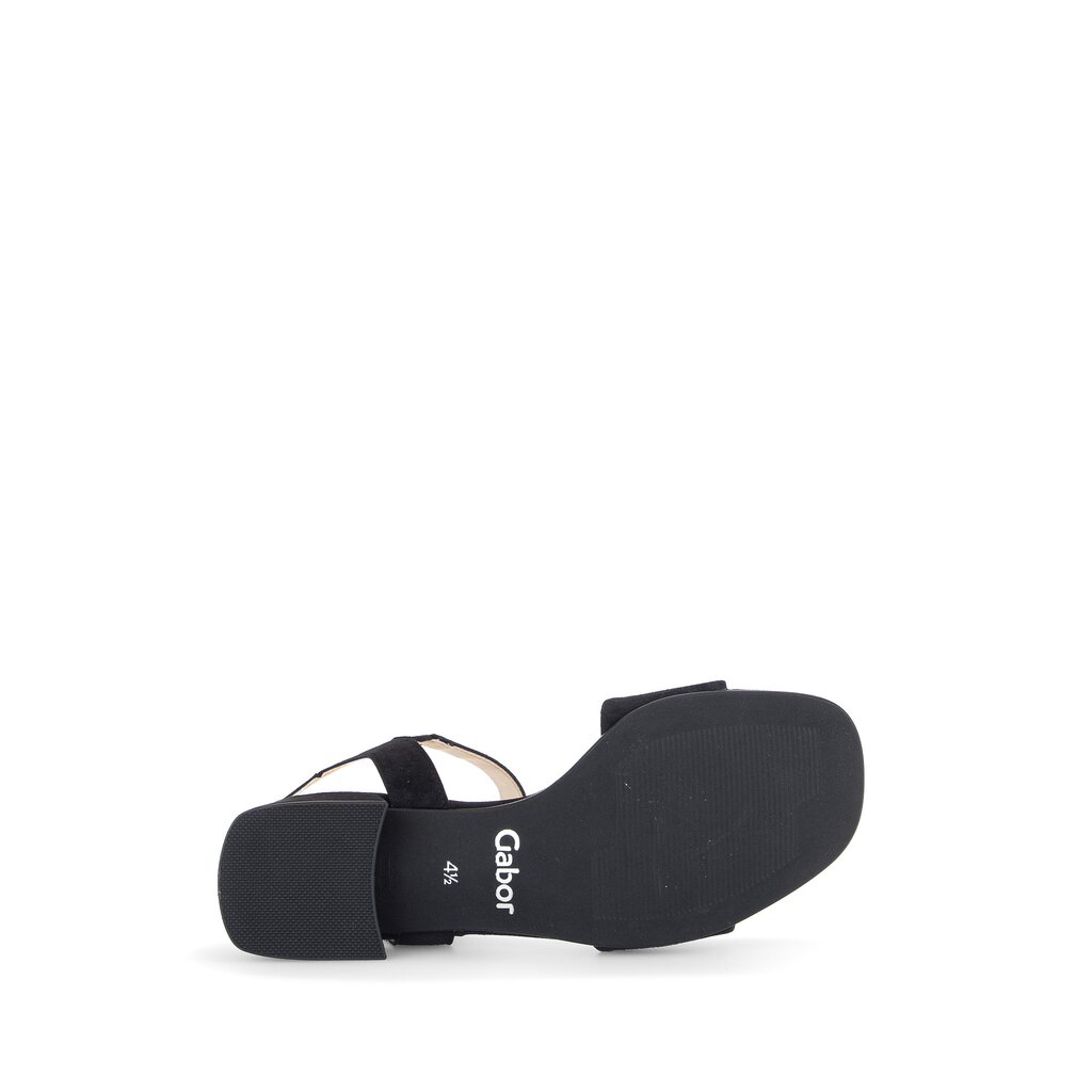 Gabor comfort Riemchensandale schwarz