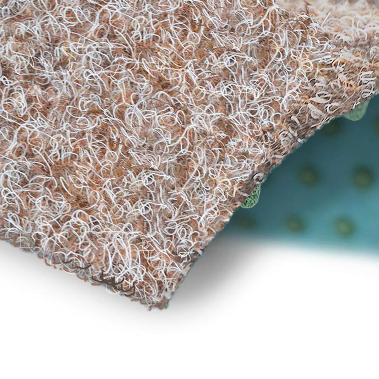 Kunstrasen Brilliant Beige, Rasenteppich, verschiedene Größen, Drainagefunktion, Karat, Höhe: 4 mm