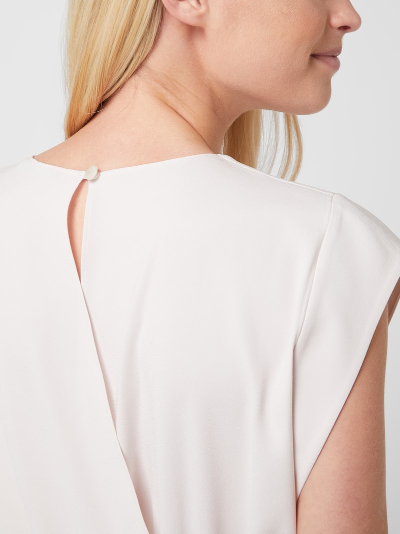 Jumpsuit mit Taillengürtel in ecru