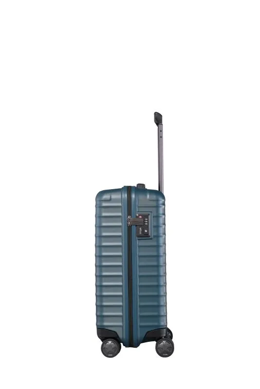 Titan LITRON 4-Rollen-Kabinentrolley S - Petrol