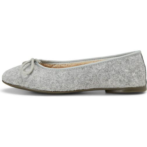 Marc O'Polo Ballerina-Hausschuhe mit flauschigem Teddyfutter