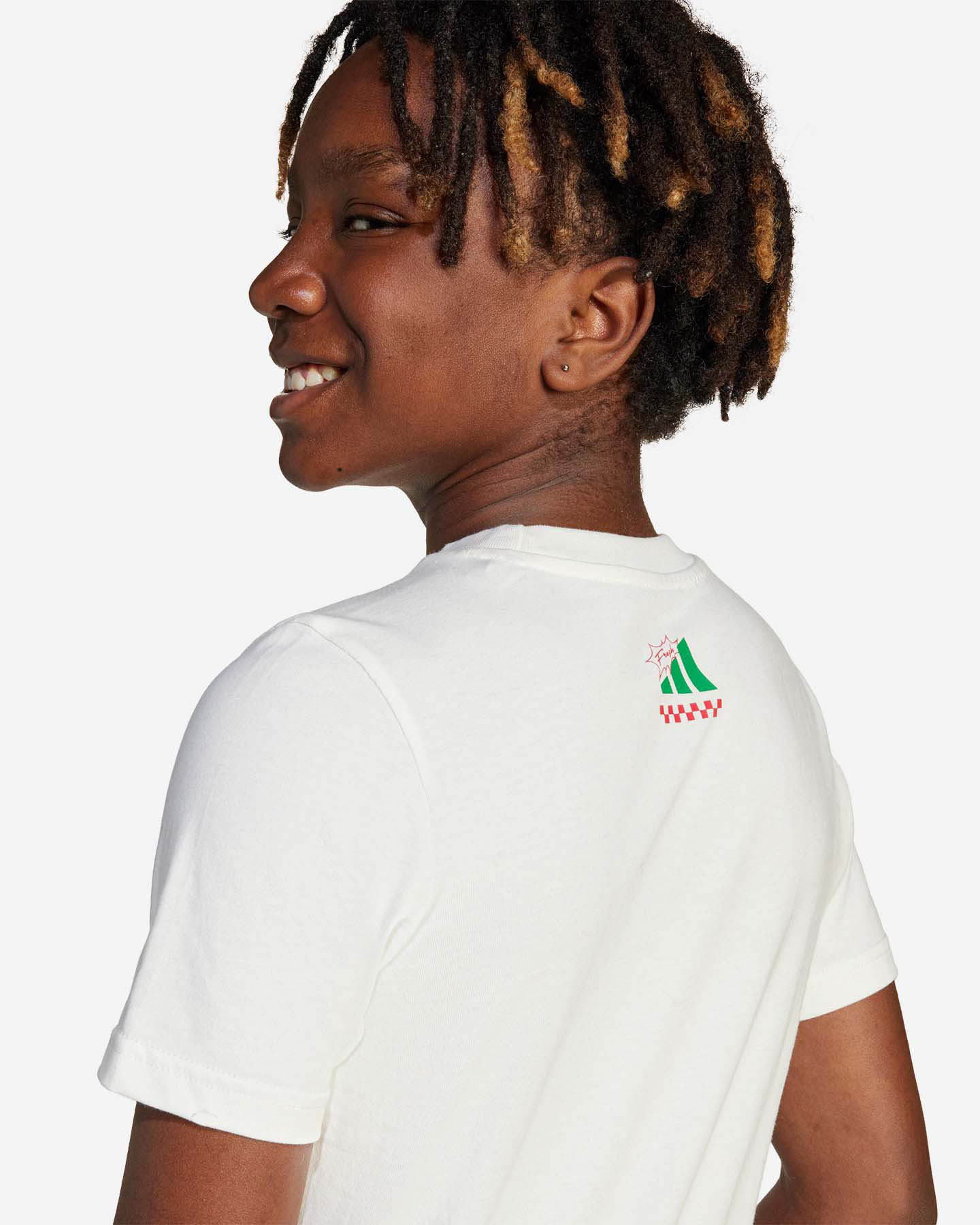 Koszulka Adidas Pizza Logo Jr JI6678