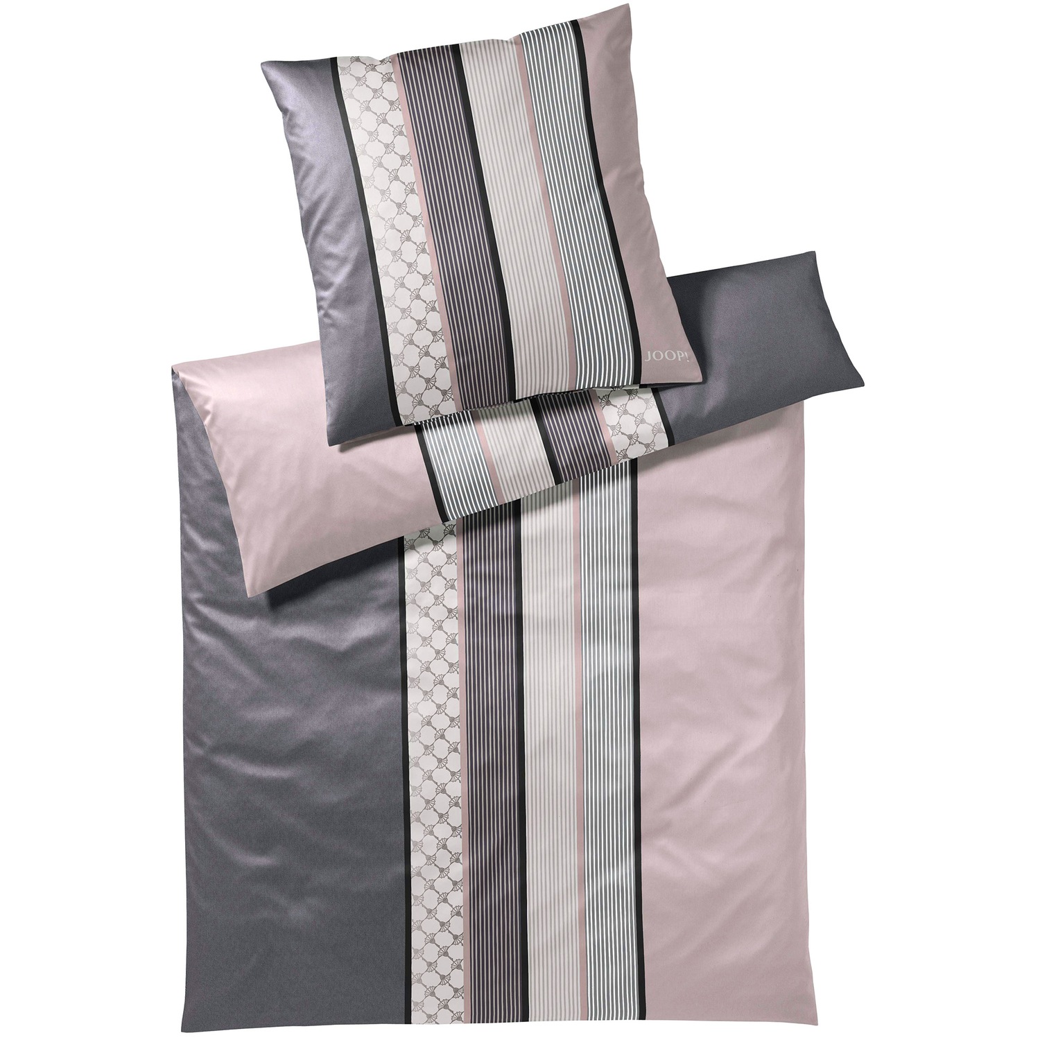 Bettwäsche Cornflower Stripes Deep Rose
