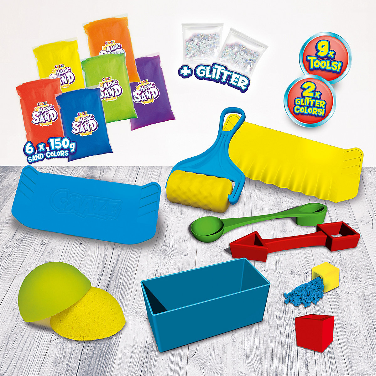 CRAZE MAGIC SAND - Sandamazing- Rainbow Studio