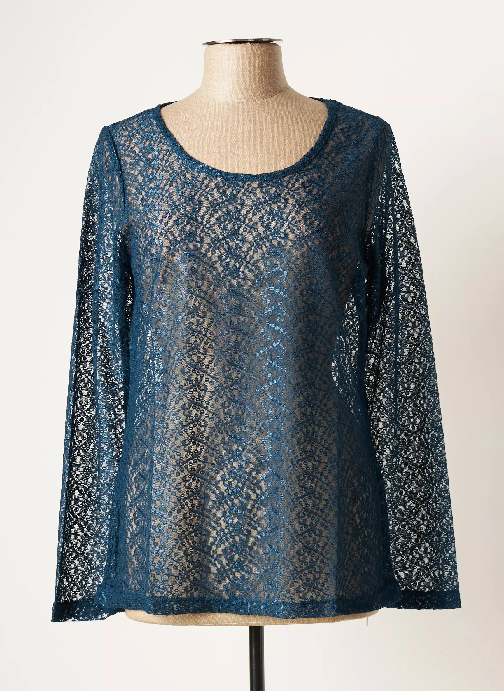 Maloka Tops Femme couleur bleu