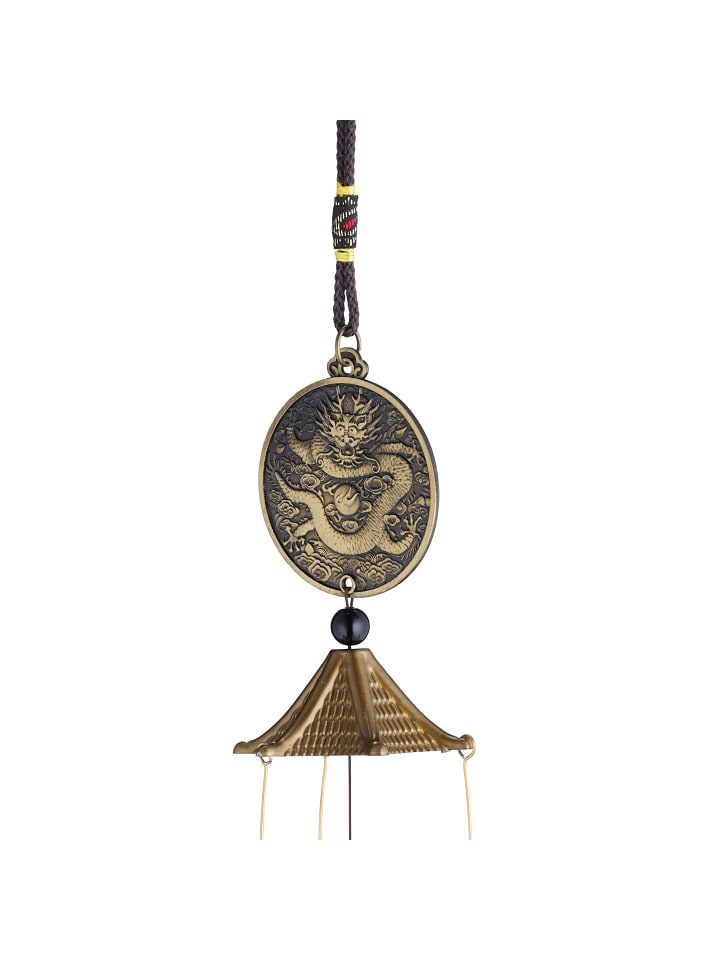 relaxdays 2 x Windspiel in Gold/ Schwarz günstig kaufen onesize