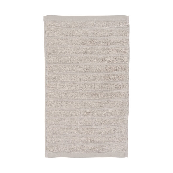 Waschhandschuh Hoch/Tief, 2 x 6er Set, grau