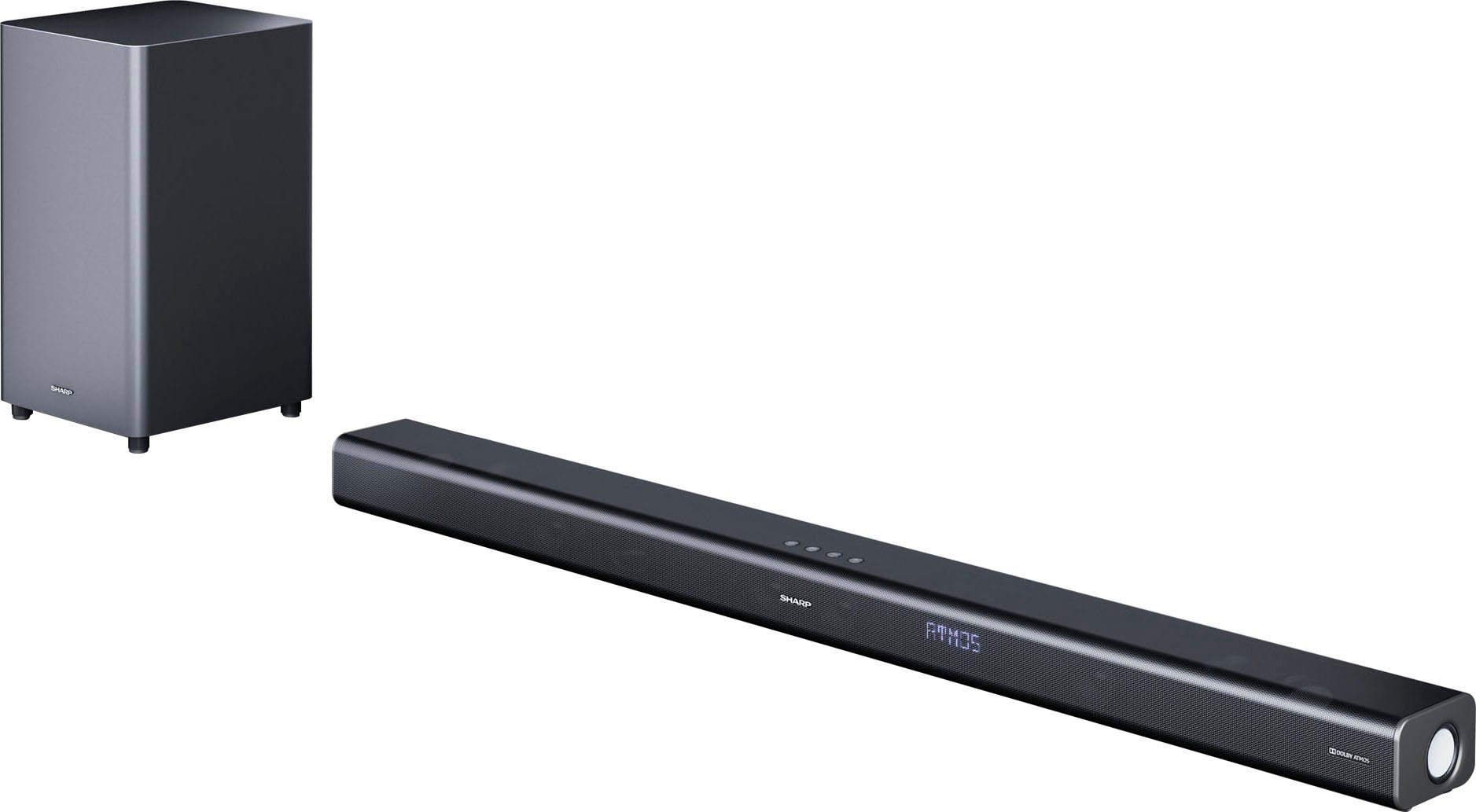Sharp HT-SBW800 5.1.2 Soundbar (Bluetooth, 760 W, mit Dolby Atmos und Drahtlos-Subwoofer)