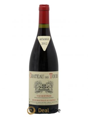 Vacqueyras Château des Tours Emmanuel Reynaud  2012 - Lot de 1 Bouteille