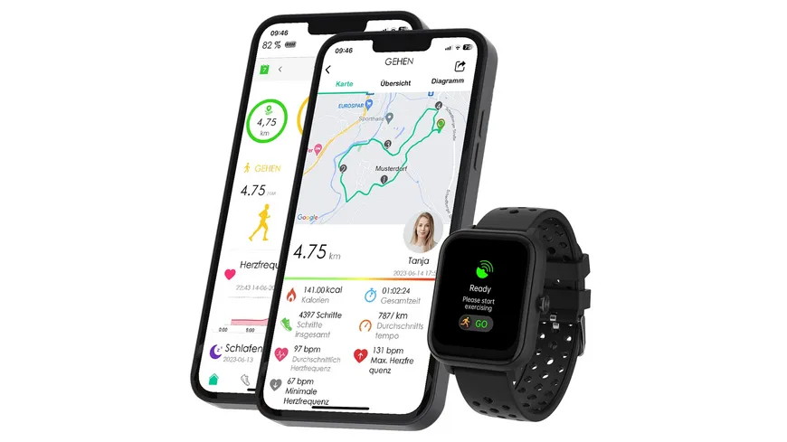 Müller Smartwatch mit GPS MU-SWG-50A