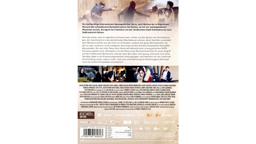 Hamilton - Undercover in Stockholm - Staffel 2  [2 DVDs]